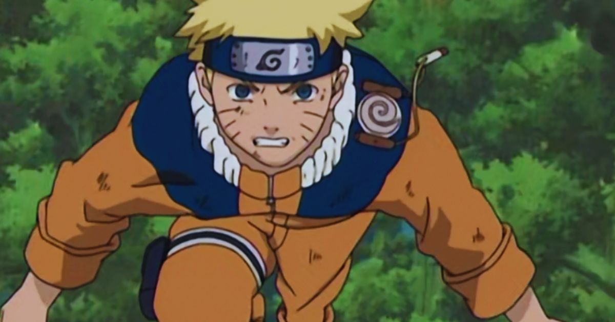 Naruto, with arms crossed, displays a strong and determined demeanor in this captivating anime image